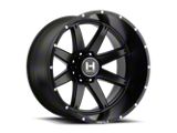 Hostile Alpha Asphalt 8-Lug Wheel; 22x12; -44mm Offset (20-25 Silverado 2500 HD)