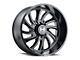 Hostile Demon Asphalt 8-Lug Wheel; 20x12; -44mm Offset (07-10 Silverado 2500 HD)