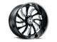 Hostile Demon Blade Cut 8-Lug Wheel; 20x12; -44mm Offset (20-24 Silverado 2500 HD)