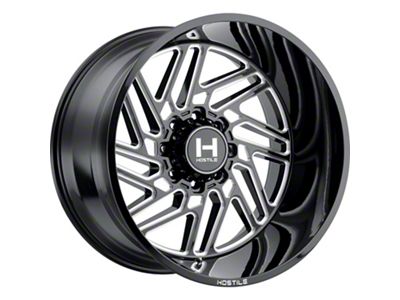 Hostile Jigsaw Blade Cut 8-Lug Wheel; 22x12; -44mm Offset (20-25 Silverado 2500 HD)