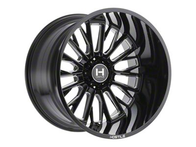 Hostile Fury Blade Cut 8-Lug Wheel; 20x9; 12mm Offset (20-24 Silverado 3500 HD SRW)