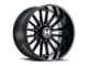 Hostile Predator Asphalt 8-Lug Wheel; 20x9; 0mm Offset (17-22 F-250 Super Duty)