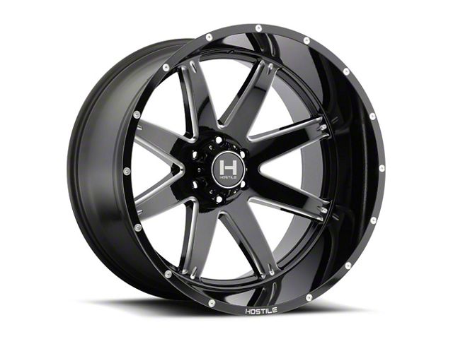 Hostile Alpha Blade Cut 6-Lug Wheel; 22x14; -76mm Offset (21-24 Tahoe)