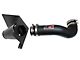 HPS Shortram Cold Air Intake; Wrinkle Black (07-08 4.8L Sierra 1500)