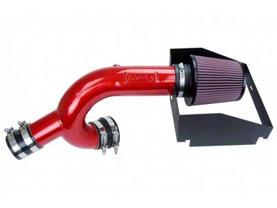 HPS Shortram Cold Air Intake; Red (15-20 2.7L EcoBoost F-150)