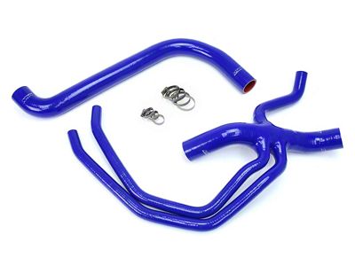 HPS Silicone Radiator Coolant Hose Kit; Blue (99-03 F-150 Lightning)