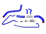 HPS Silicone Radiator Coolant Hose Kit; Blue (11-14 3.5L EcoBoost, 3.7L F-150)