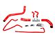 HPS Silicone Radiator Coolant Hose Kit; Red (11-14 3.5L EcoBoost, 3.7L F-150)