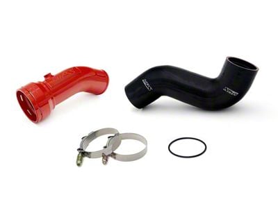 HPS Intercooler Cold Side Charge Pipe; Red (11-16 6.7L Powerstroke F-250 Super Duty)