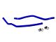 HPS Silicone Coolant Tank Supply Hose Kit; Blue (03-07 6.0L Powerstroke F-250 Super Duty)