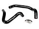 HPS Silicone Radiator Coolant Hose Kit; Black (99-01 7.3L Powerstroke F-250 Super Duty)