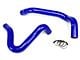 HPS Silicone Radiator Coolant Hose Kit; Blue (99-01 7.3L Powerstroke F-250 Super Duty)