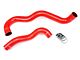 HPS Silicone Radiator Coolant Hose Kit; Red (03-07 6.0L Powerstroke F-250 Super Duty w/ Twin-Beam Suspension)