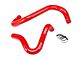 HPS Silicone Radiator Coolant Hose Kit; Red (01-03 7.3L Powerstroke F-250 Super Duty)