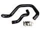 HPS Silicone Radiator Coolant Hose Kit; Black (03-07 6.0L Powerstroke F-350 Super Duty w/ Mono-Beam Suspension)