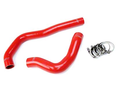 HPS Silicone Radiator Coolant Hose Kit; Red (99-02 5.9L I6 RAM 2500)