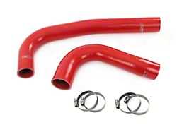 HPS Silicone Radiator Coolant Hose Kit; Red (10-12 6.7L RAM 2500)