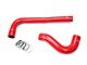 HPS Silicone Radiator Coolant Hose Kit; Red (03-10 5.9L, 6.7L RAM 2500)