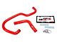 HPS Silicone Radiator Coolant Hose Kit; Red (07-14 6.0L Silverado 2500 HD)