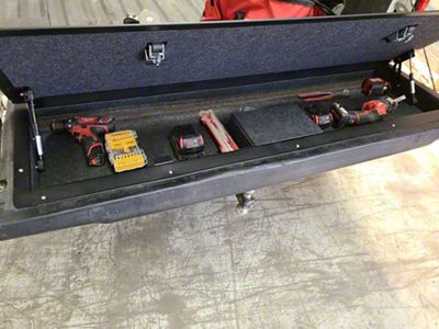 Huracan Fabrication Tailgate Storage System (17-19 F-250 Super Duty w/o Tailgate Step)