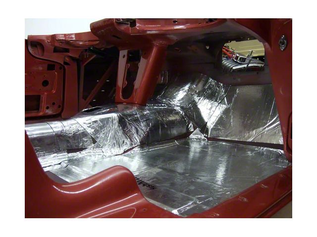 Sound Deadening and Insulation Kit; Floor Pan (15-24 F-150 SuperCrew)