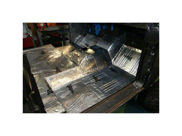 Hushmat Sound Deadening and Insulation Kit; Firewall (97-03 F-150 SuperCab w/ 3-Doors)