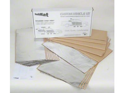 Sound Deadening and Thermal Insulation Complete Kit (11-16 F-250 Super Duty Regular Cab, SuperCab)