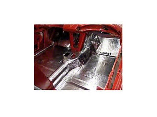 Sound Deadening and Insulation Kit; Floor Pan (03-09 RAM 3500 Quad Cab, Mega Cab)