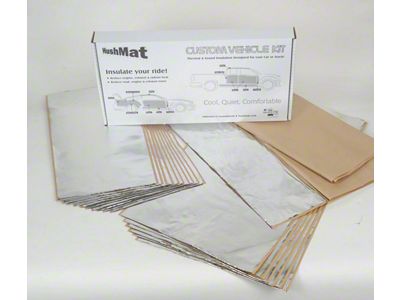 Sound Deadening and Thermal Insulation Complete Kit (10-18 RAM 3500 Crew Cab, Mega Cab)
