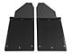 Husky Liners 14-Inch Wide KickBack Mud Flaps; Front or Rear; Textured Black Top and Stainless Steel Weight (Universal; Some Adaptation May Be Required)