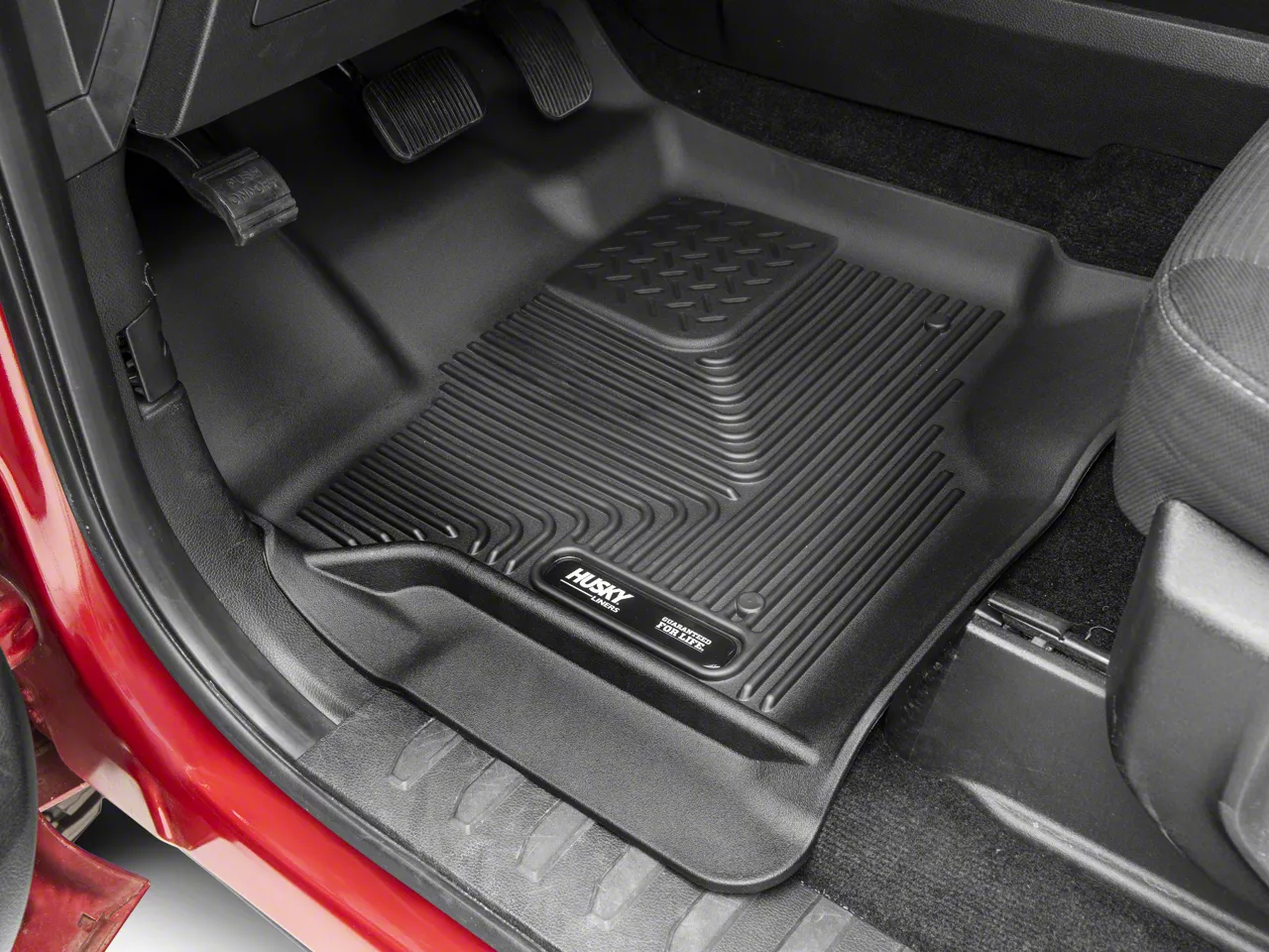 Husky Liners F-150 X-Act Contour Front and Second Seat Floor Liners ...