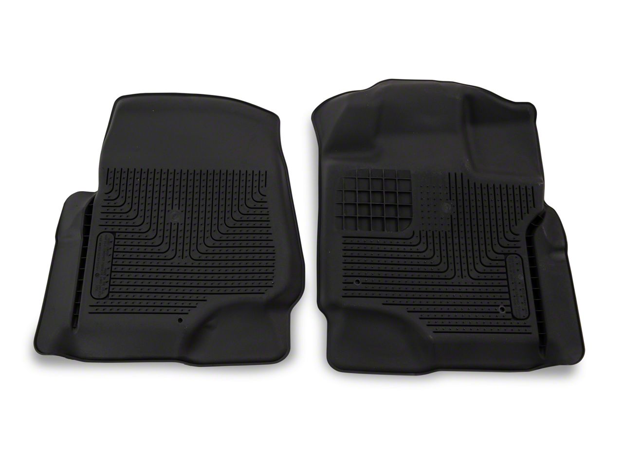 Husky Liners F 150 X Act Contour Front and Second Seat Floor Liners Black 53498 15 25 F 150 SuperCrew Free Shipping