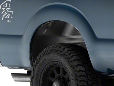 Husky Liners Rear Wheel Well Guards; Black (11-16 F-350 Super Duty SRW)