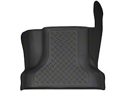 Husky Liners WeatherBeater Center Hump Floor Liner; Black (17-24 F-350 Super Duty SuperCab, SuperCrew)