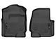 Husky Liners WeatherBeater Front Floor Liners; Black (17-24 F-350 Super Duty SuperCab, SuperCrew w/ Vinyl Floors)