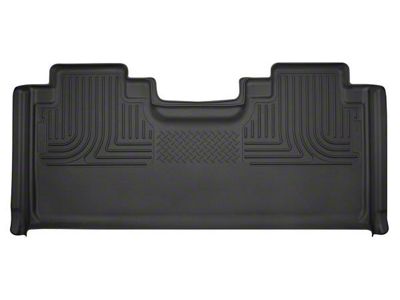 Husky Liners X-Act Contour Second Seat Floor Liner; Full Coverage; Black (17-22 F-350 Super Duty SuperCab)