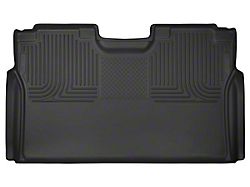 Husky Liners X-Act Contour Second Seat Floor Liner; Full Coverage; Black (17-22 F-350 Super Duty SuperCrew)