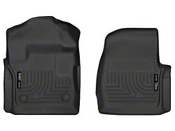 Husky Liners X-Act Contour Front Floor Liners; Black (17-24 F-350 Super Duty Regular Cab)