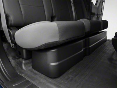 Husky Liners GearBox Under Seat Storage Box; Black (15-24 F-150 SuperCab)