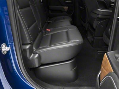 Husky Liners GearBox Under Seat Storage Box; Black (14-18 Sierra 1500 Double Cab)