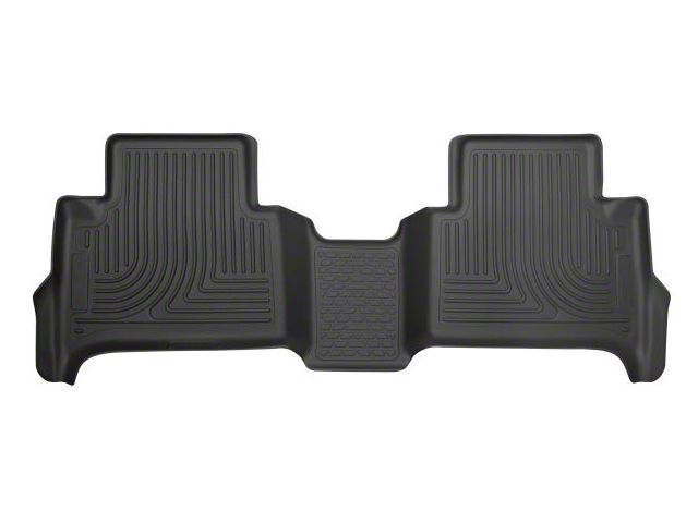 Husky Liners WeatherBeater Second Seat Floor Liner; Black (15-22 Canyon Crew Cab)