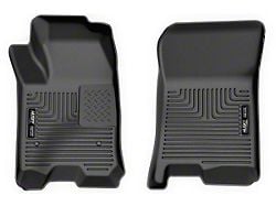 Husky Liners X-Act Contour Front Floor Liners; Black (23-25 Canyon)