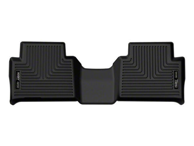 Husky Liners X-Act Contour Second Seat Floor Liners; Black (23-24 Canyon)