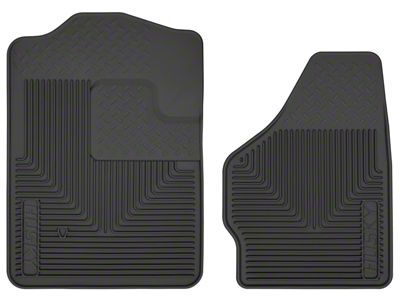 Husky Liners Heavy Duty Front Floor Mats; Black (99-10 F-250 Super Duty)