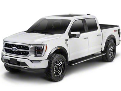 Husky Liners RVL Fender Flares; Smooth Matte Black (17-22 F-250 Super Duty)