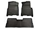 Husky Liners WeatherBeater Front and Second Seat Floor Liners; Footwell Coverage; Black (08-10 F-350 Super Duty SuperCab)