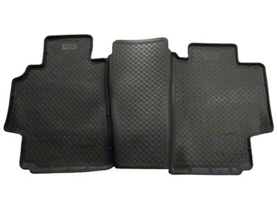 Husky Liners Classic Second Seat Floor Liner; Black (98-01 RAM 1500 Quad Cab)