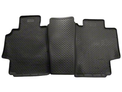 Husky Liners Classic Second Seat Floor Liner; Black (98-01 RAM 1500 Club Cab)