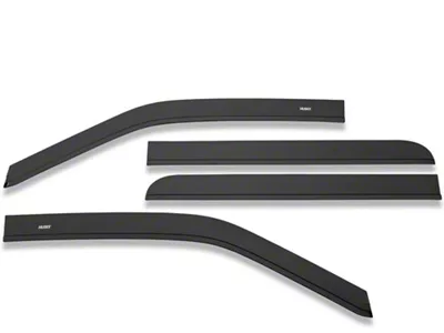 Husky Liners VentVisor In-Channel Window Deflectors; Smoke (19-24 RAM 1500 Crew Cab)