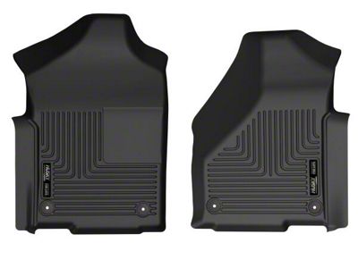 Husky Liners X-Act Contour Front Floor Liners; Black (19-24 RAM 2500 Regular Cab)